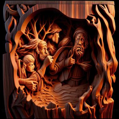 3D модель Beg Burrow and Steal Nuckrar and Vibrava Lake of Illusi (STL)